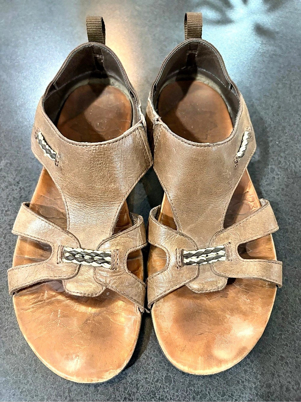 Merrell Flaxen Brown Sandals US 8